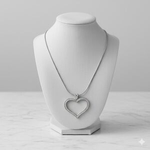 Brighton Silver Heart Pendant Necklace